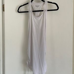 Athleta top scrunch tie sides racer back.